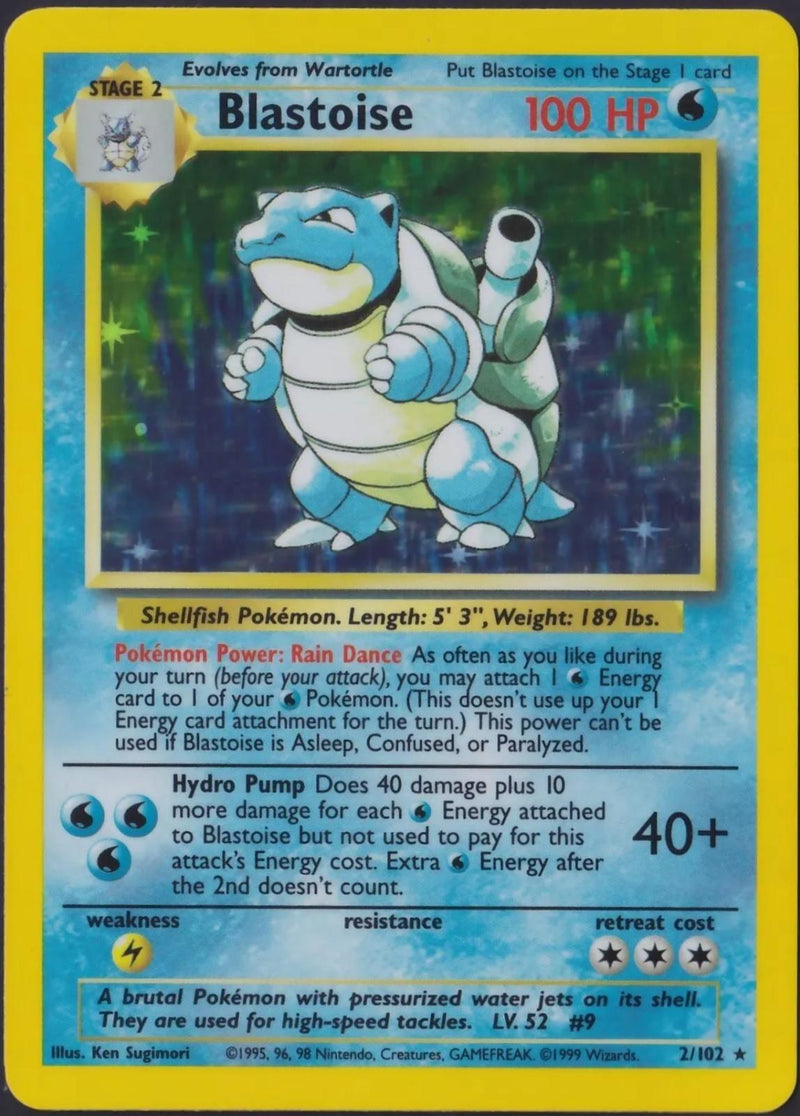Blastoise #002 Base Set (ES)