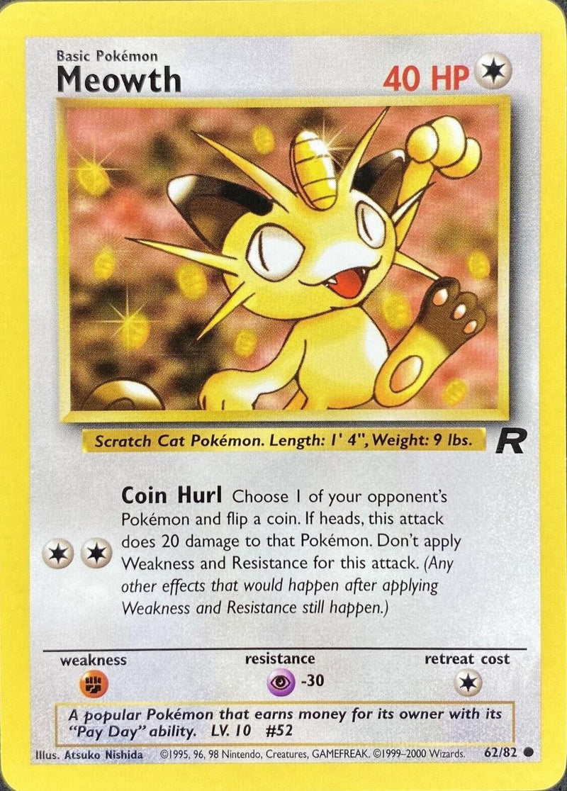Meowth #062 Team Rocket (EN)