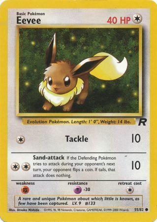 Eevee #055 Team Rocket (EN)