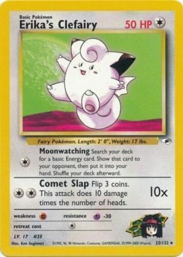 Erika's Clefairy #025 Gym Heroes (EN)
