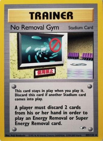 No Removal Gym #103 Gym Heroes (EN)