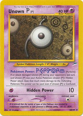 Unown P #058 Neo Destiny (EN)
