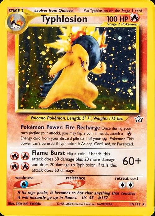 Typhlosion #017 Neo Genesis (EN)