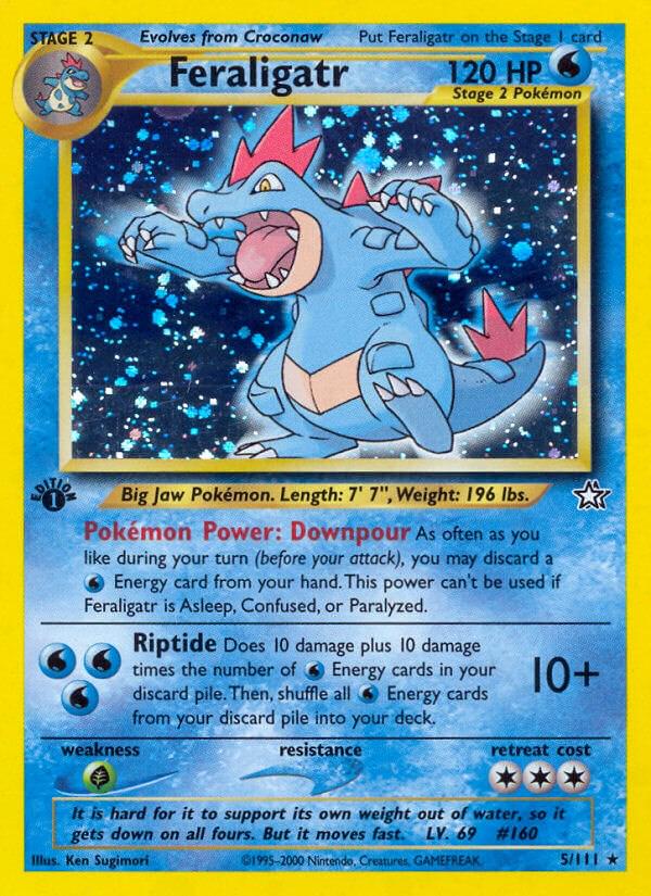 Feraligatr #005 Neo Genesis 1st Ed (EN)