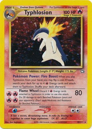 Typhlosion #018 Neo Genesis (EN)