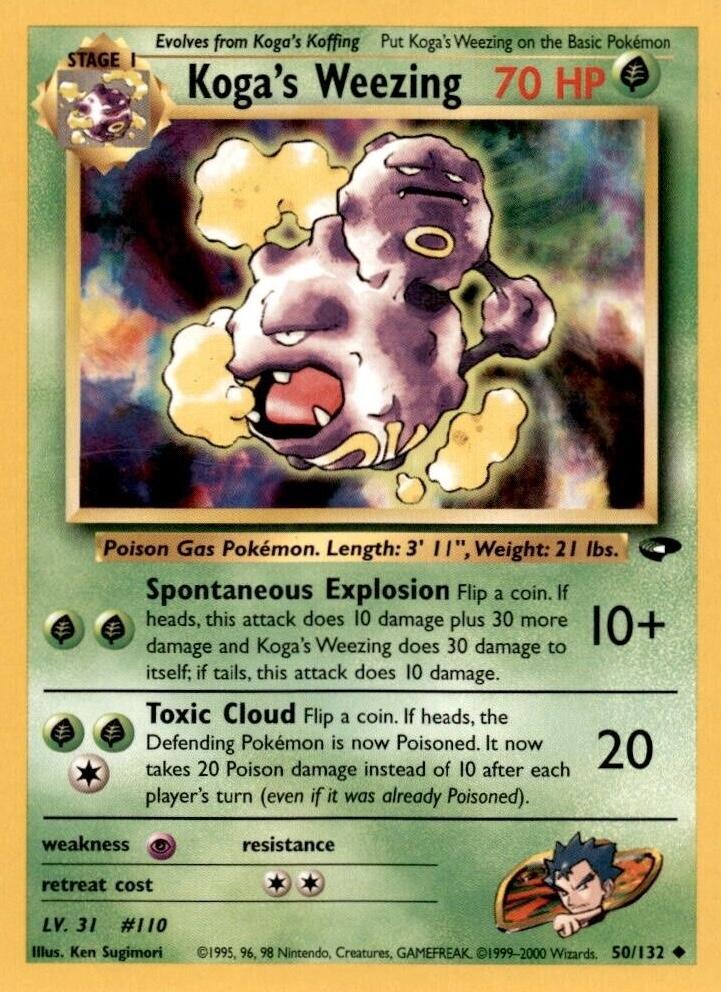 Koga's Weezing #050 Gym Challenge (EN)