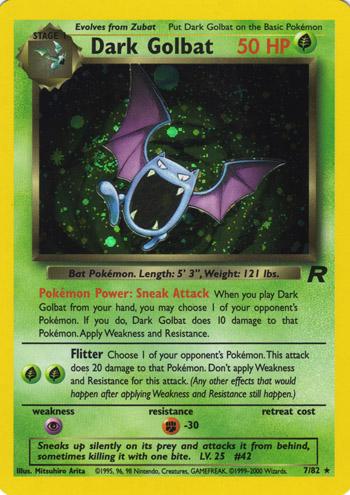 Dark Golbat #007 Team Rocket (EN)