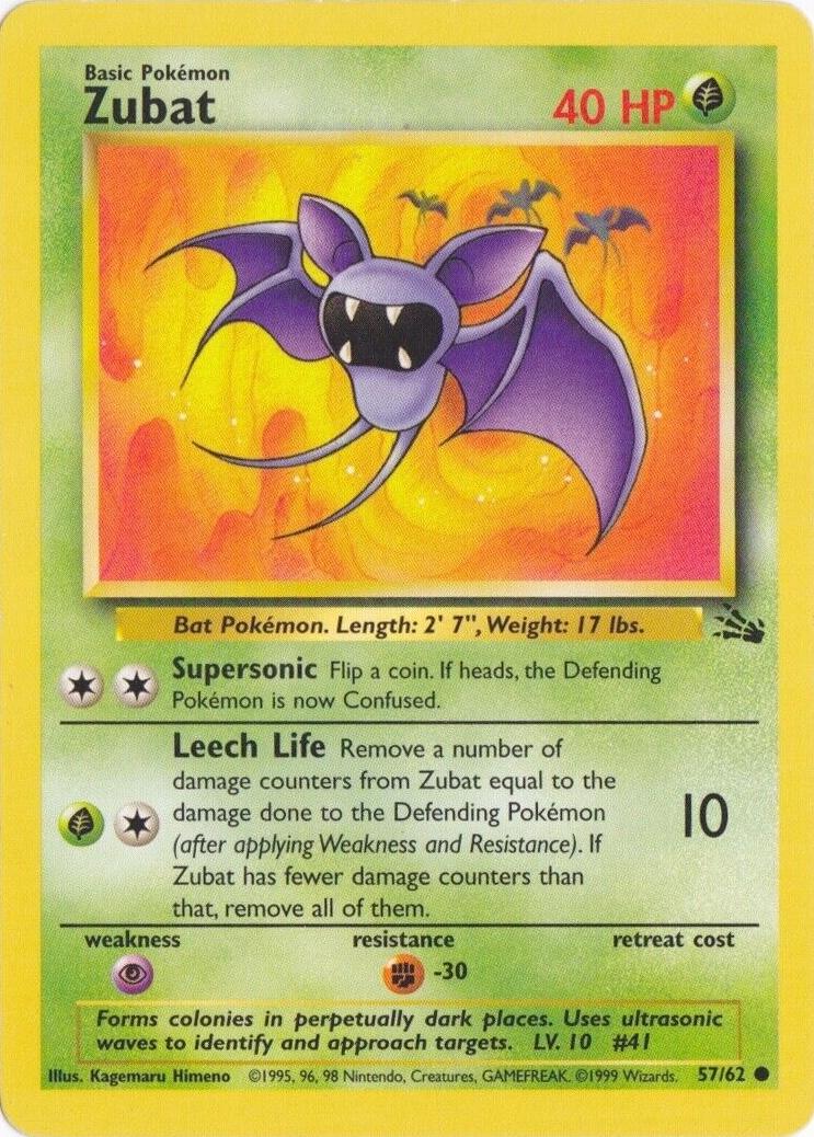 Zubat #057 Fossil (ES)
