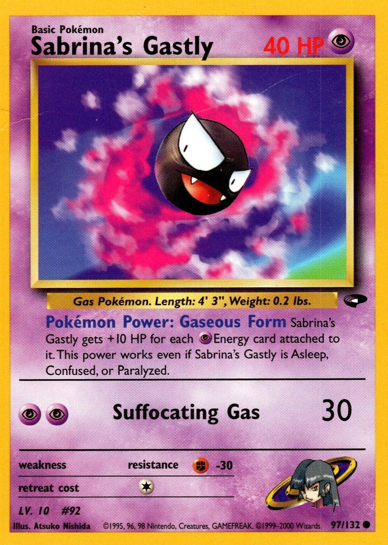 Sabrina's Gastly #097 Gym Challenge (EN)