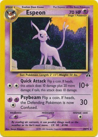 Espeon #020 Neo Discovery (EN)