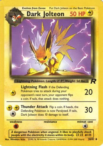 Dark Jolteon #038 Team Rocket (EN)