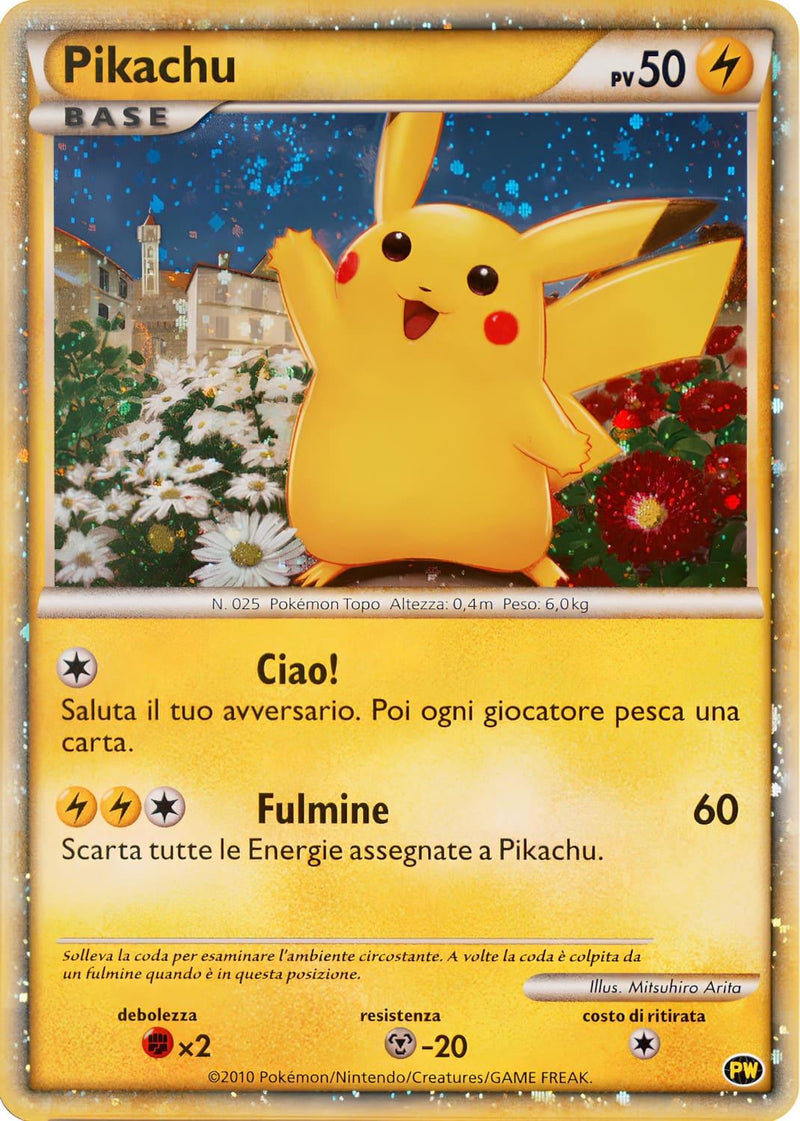 Pikachu Italiano #PW4 World Collection (IT)