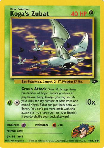 Koga's Zubat #083 Gym Challenge (EN)