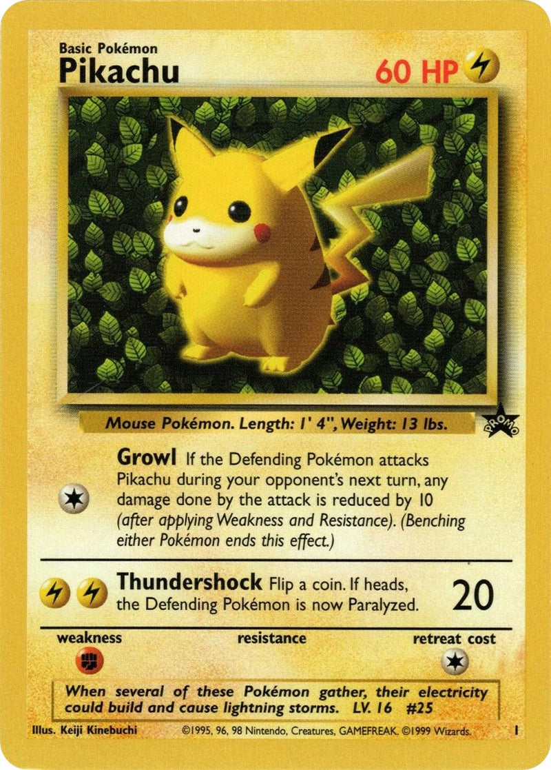 Pikachu #001 Wizards Black Star Promos (EN)
