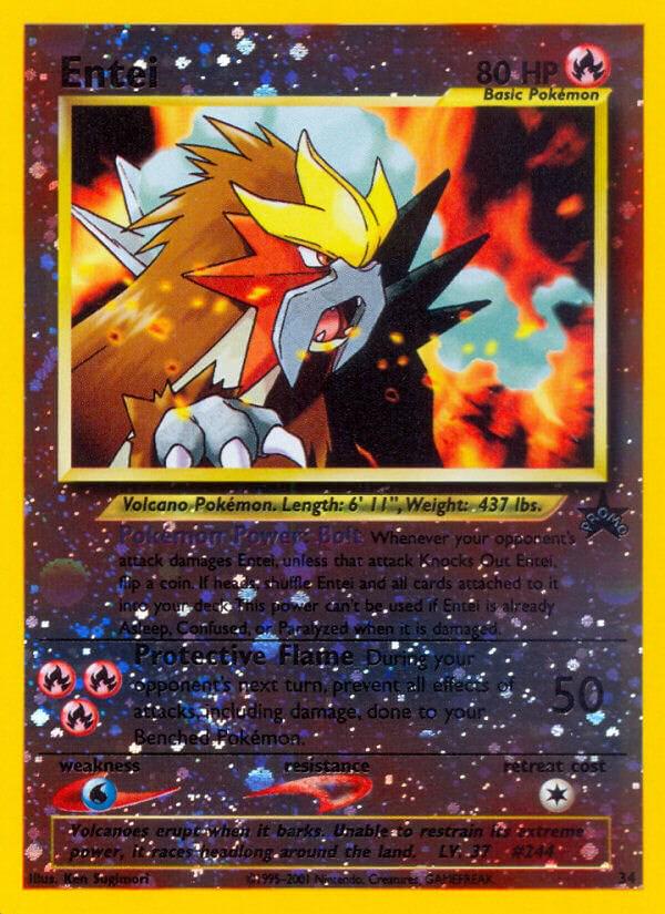 Entei #034 Wizards Black Star Promos (EN)