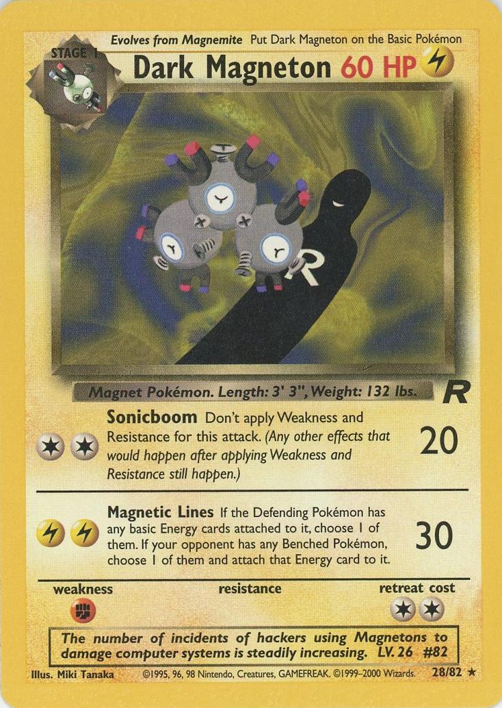 Dark Magneton #028 Team Rocket (EN)