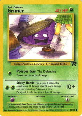 Grimer #057 Team Rocket (EN)