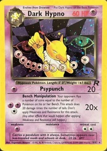 Dark Hypno #009 Team Rocket (EN)