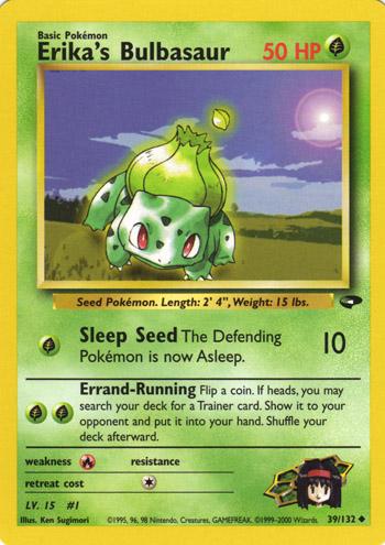 Erika's Bulbasaur #039 Gym Challenge (EN)
