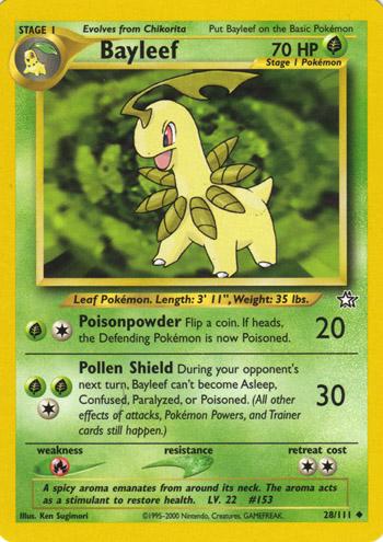 Bayleef #028 Neo Genesis (EN)