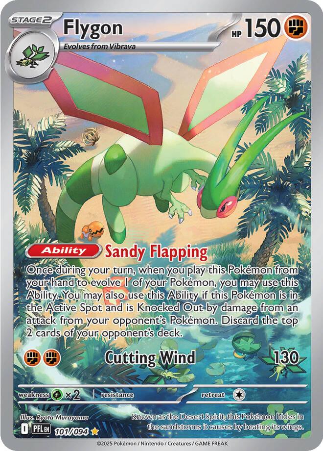 Flygon #101 Phantasmal Flames (EN)