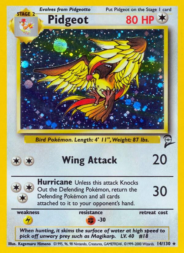 Pidgeot #014 Base Set 2 (EN)