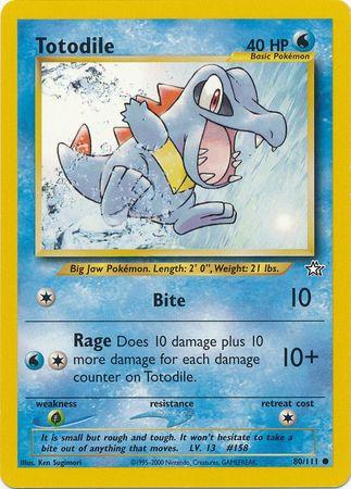 Totodile #080 Neo Genesis (EN)