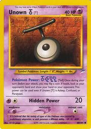 Unown T #088 Neo Destiny (EN)