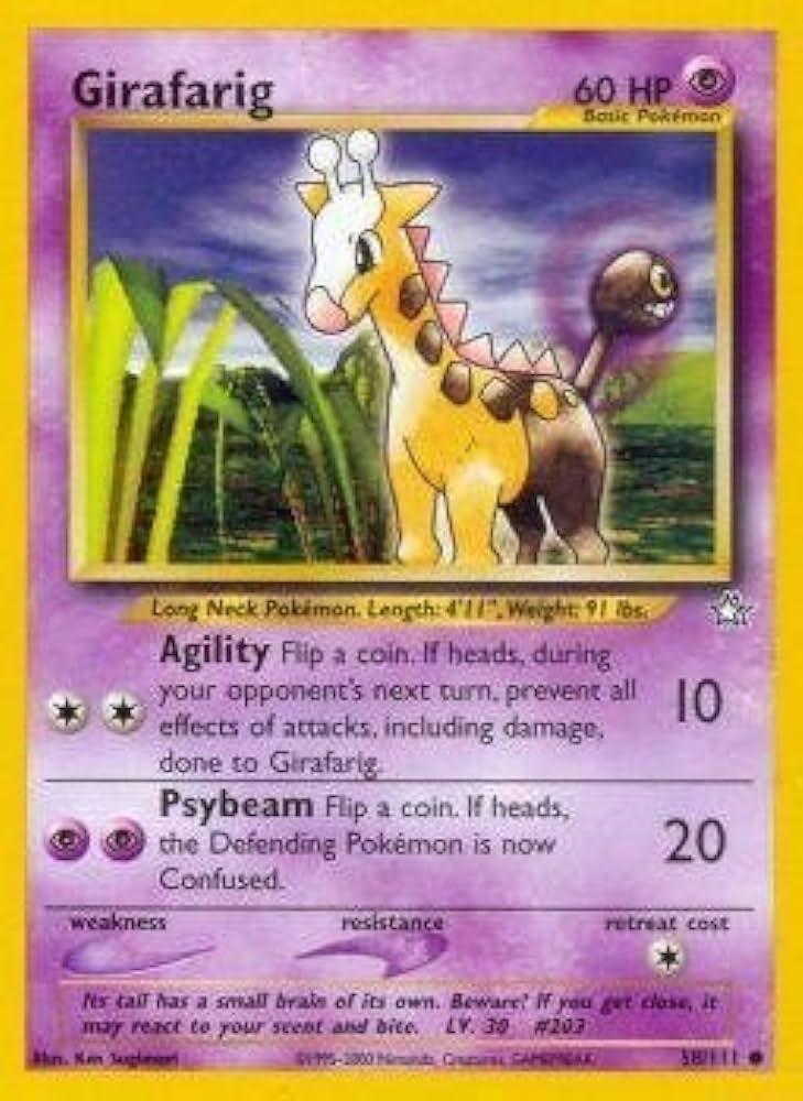Girafarig #058 Neo Genesis (EN)