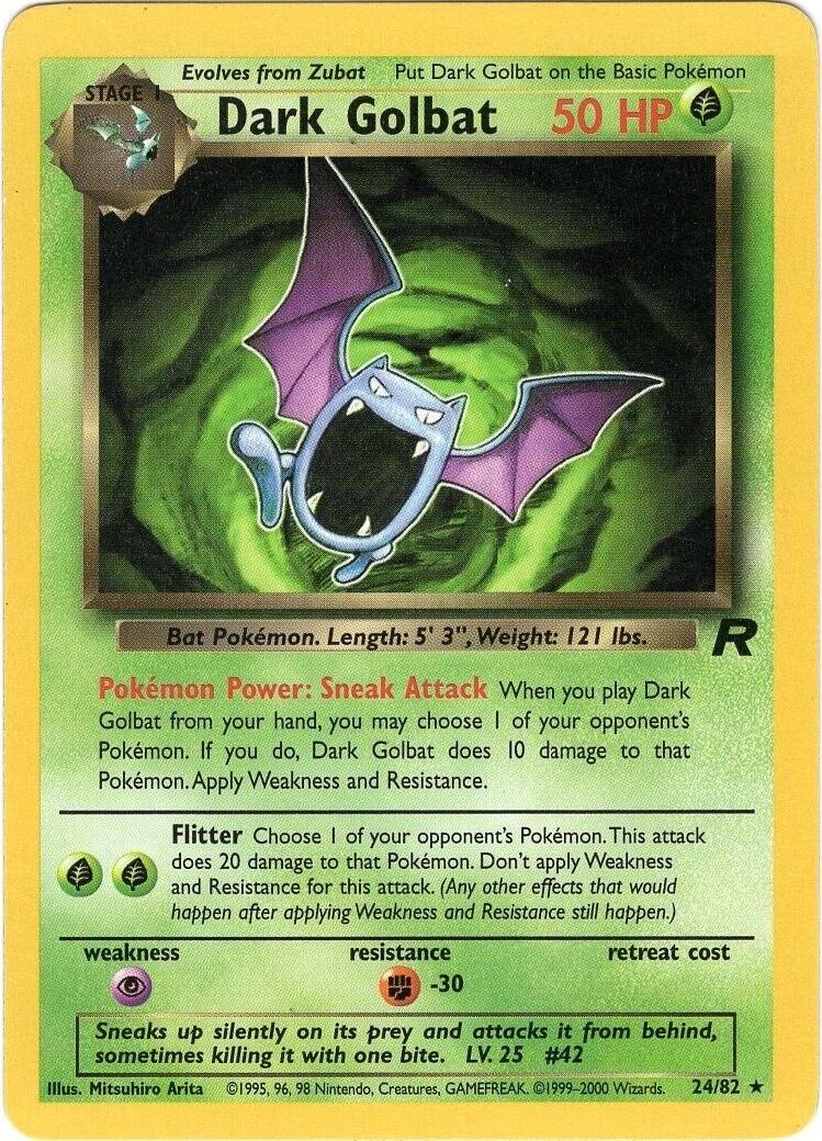 Dark Golbat #024 Team Rocket (EN)