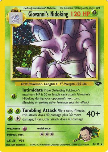 Giovanni's Nidoking #007 Gym Challenge (EN)