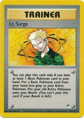 Lt. Surge #101 Gym Heroes (EN)