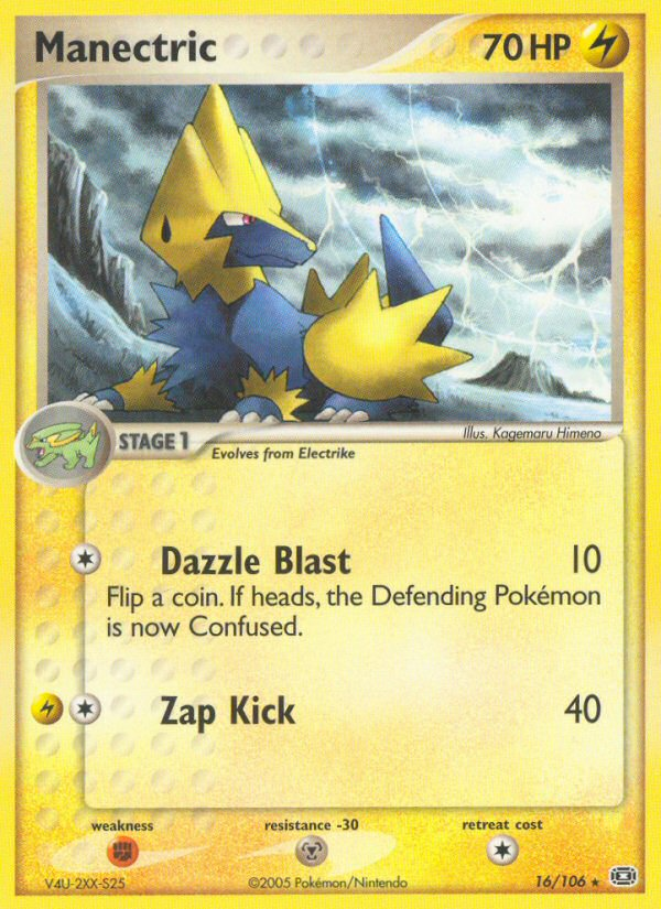 Manectric #016 Emerald (EN)