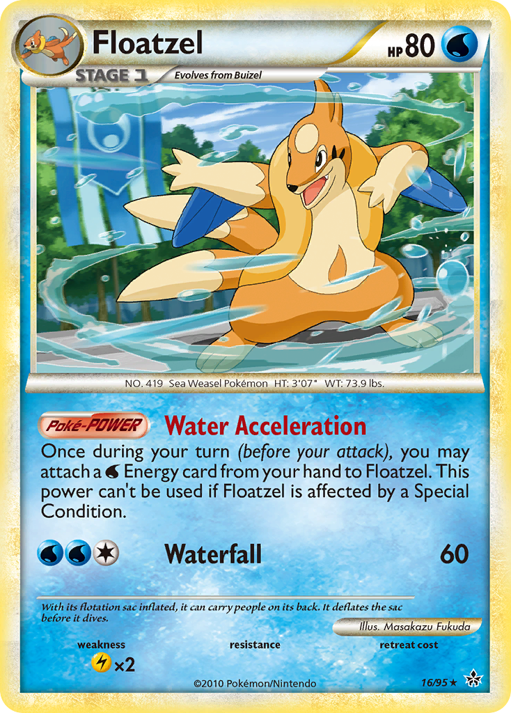 Floatzel #016 Unleashed (EN)