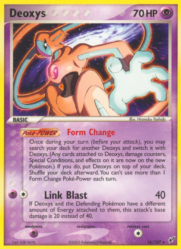 Deoxys #016 Deoxys (EN)