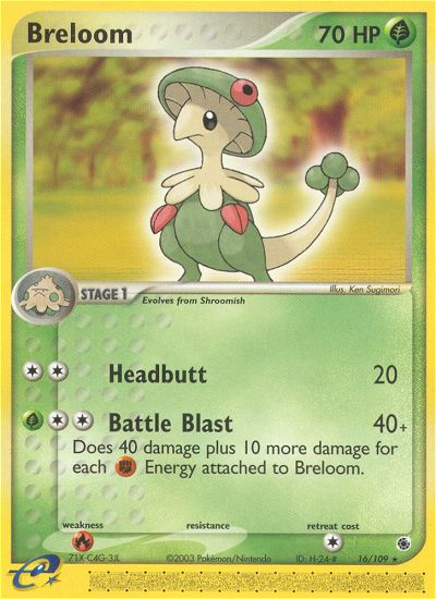 Breloom #016 Ruby & Sapphire (EN)