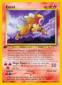 Entei #017 Neo Revelation 1st Ed (EN)