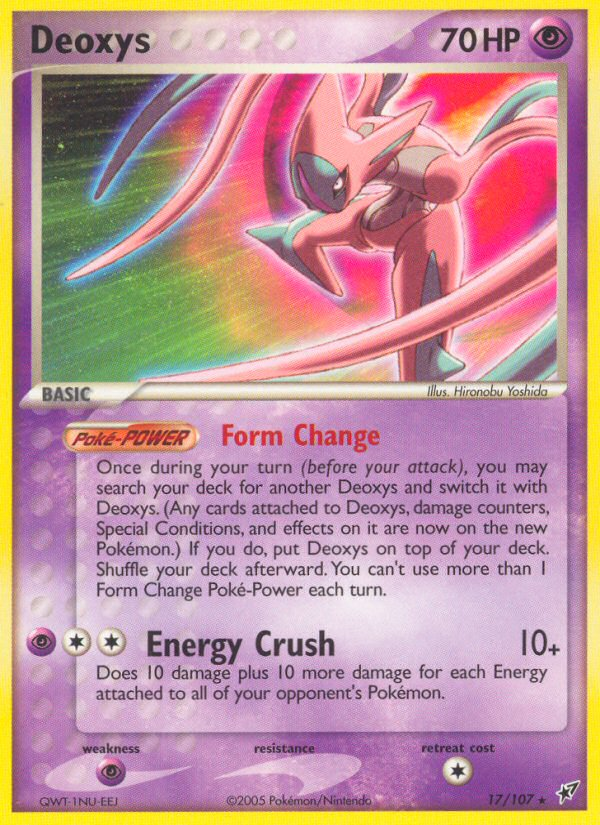 Deoxys #017 Deoxys (EN)