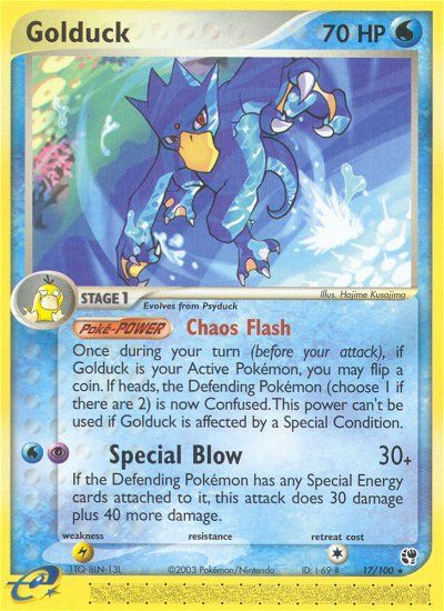 Golduck #017 Sandstorm (EN)