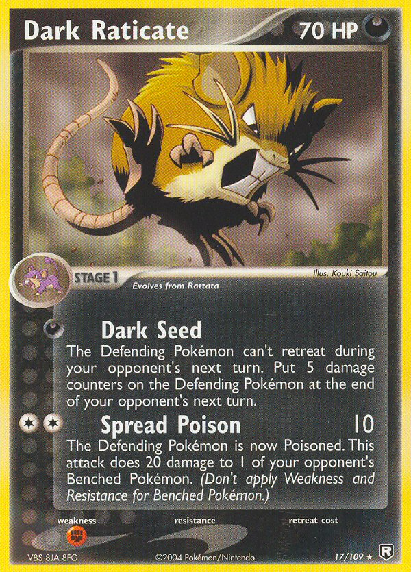 Dark Raticate #017 Team Rocket Returns (EN)