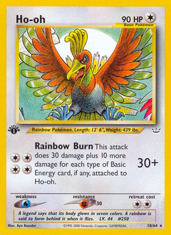 Ho-Oh #018 Neo Revelation 1st Ed (EN)