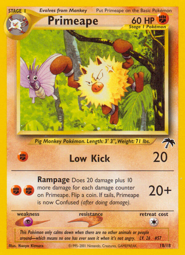Primeape #018 Southern Islands (EN)