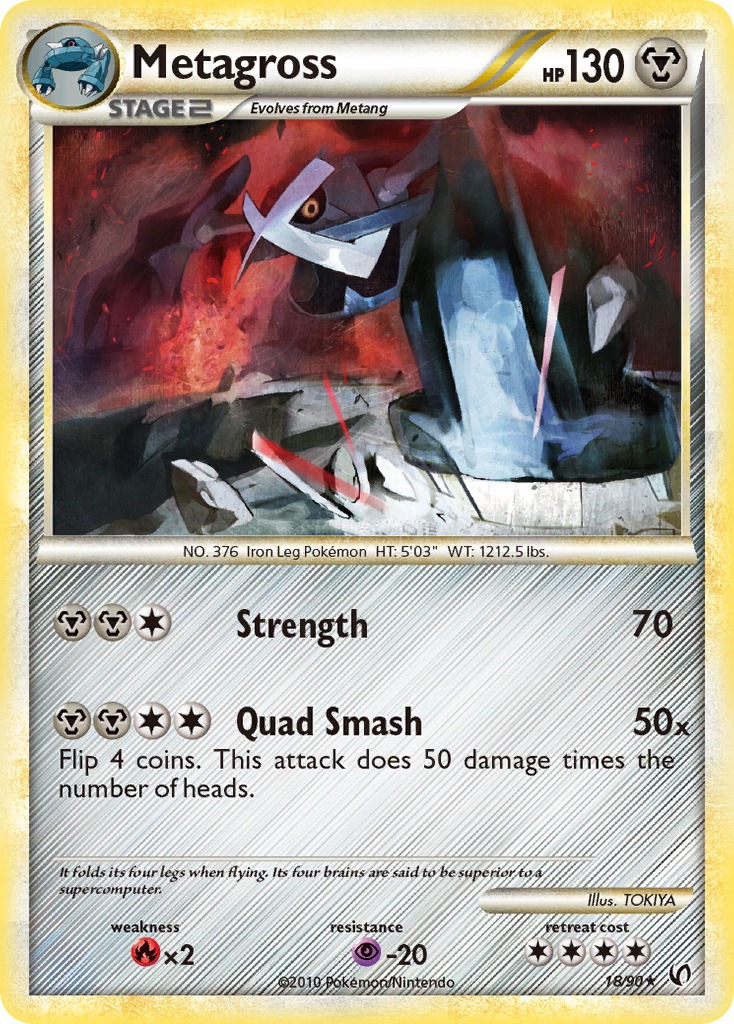 Metagross #018 Undaunted (EN)