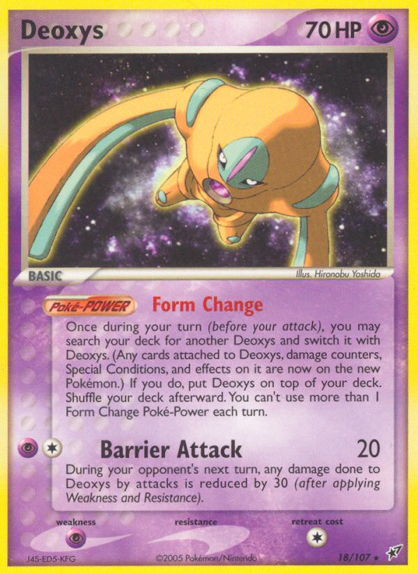 Deoxys #018 Deoxys (EN)