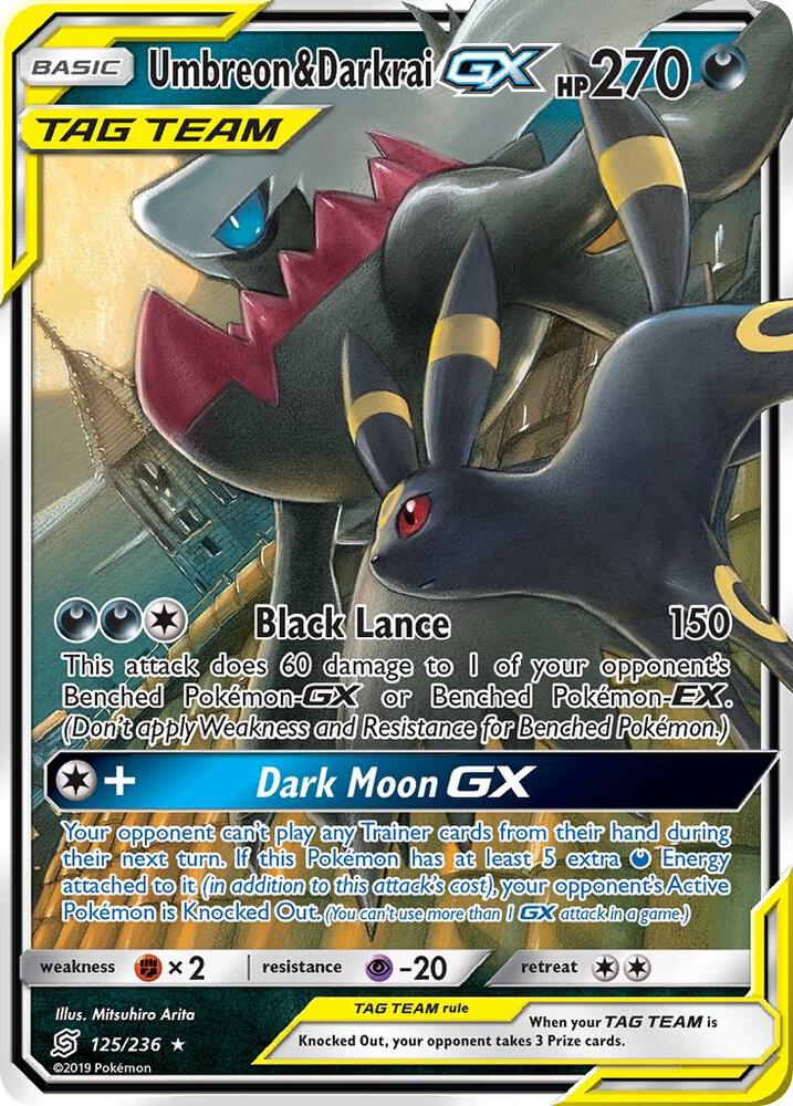 Umbreon & Darkai GX #125 Unified Minds (EN)
