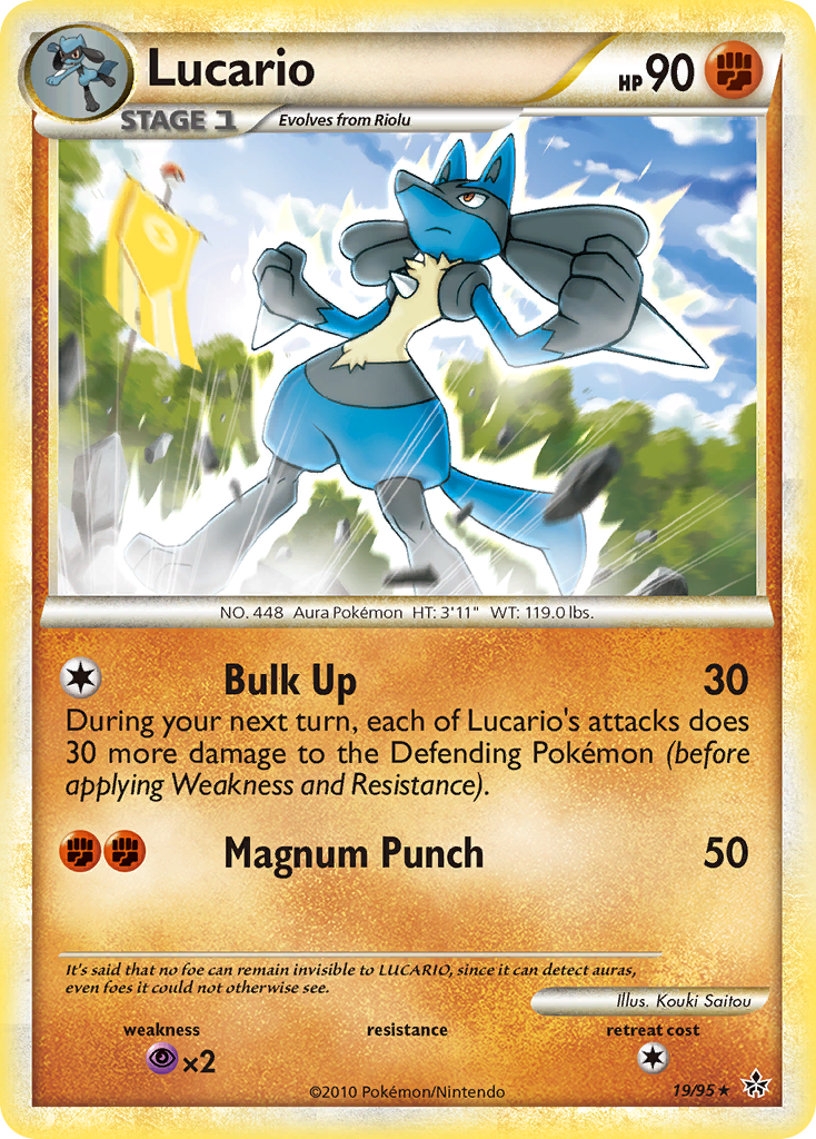 Lucario #019 Unleashed (EN)