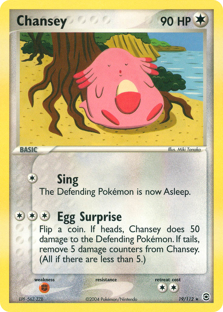 Chansey #019 FireRed & LeafGreen (EN)