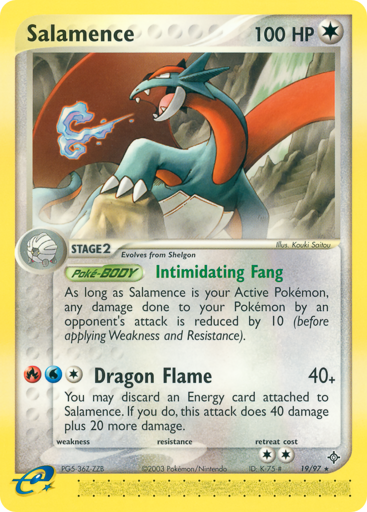 Salamence #019 Dragon (EN)