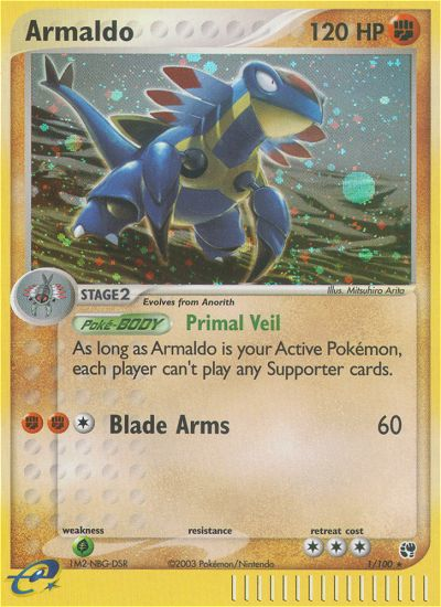 Armaldo #001 Sandstorm (EN)