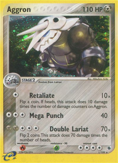 Aggron #001 Ruby & Sapphire (EN)